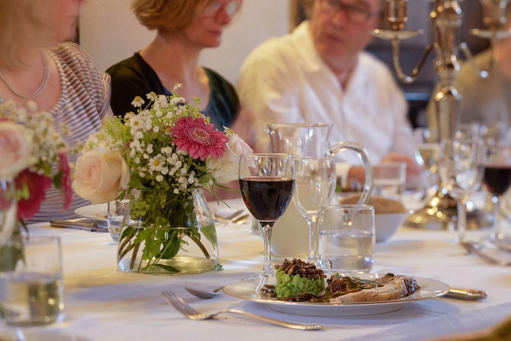 Bed and Breakfast Abbaye Du Palais Thauron Экстерьер фото